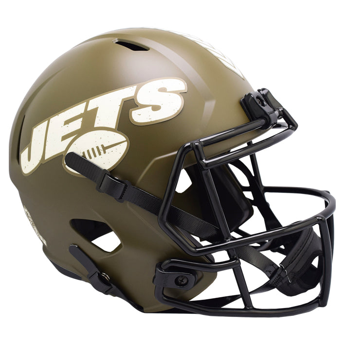 Casco Réplica New York Jets Speed Salute to Service 2022 Riddell