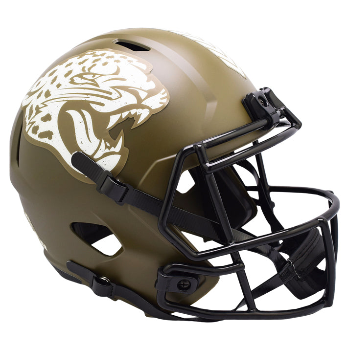 Casco Réplica Jacksonville Jaguars Speed Salute to Service 2022 Riddell