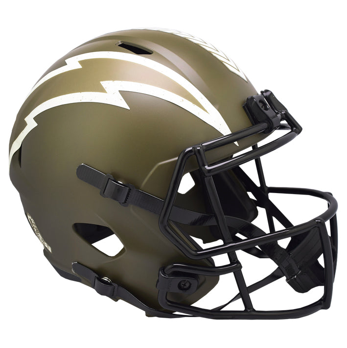 Casco Réplica Los Angeles Chargers Speed Salute to Service 2022 Riddell