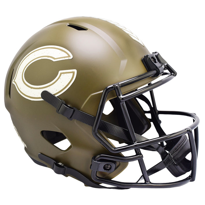 Casco Réplica Chicago Bears Speed Salute to Service 2022 Riddell