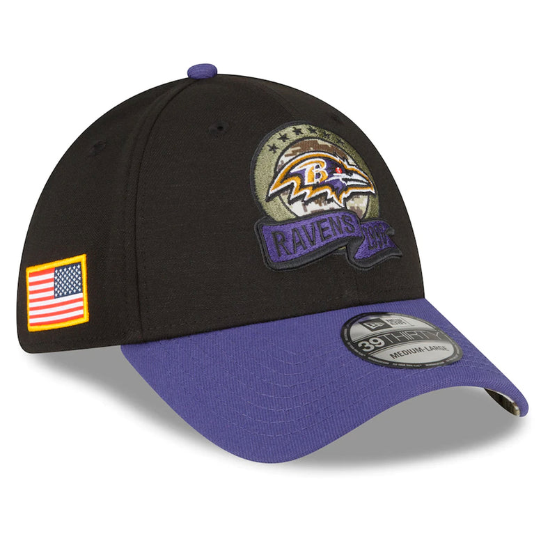 Gorra 39THIRTY Baltimore Ravens Salute to Service 2022 New Era
