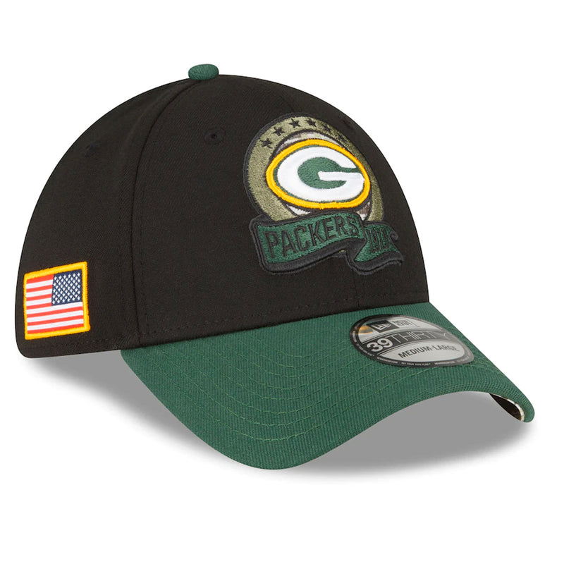 Gorra 39THIRTY Green Bay Packers Salute to Service 2022 New Era