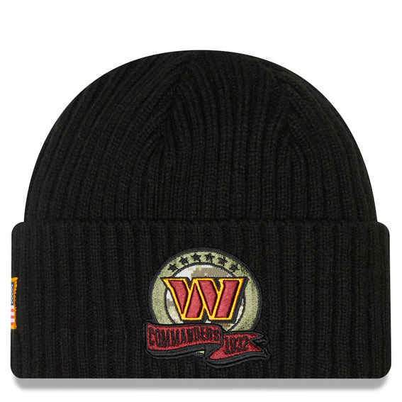 Gorro Beanie Washington Commanders Salute to Service 2022 New Era