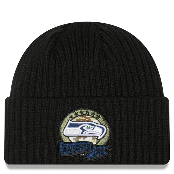 Gorro Beanie Seattle Seahawks Salute to Service 2022 New Era