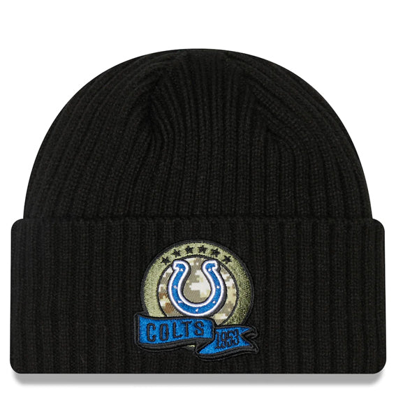 Gorro Beanie Indianapolis Colts Salute to Service 2022 New Era
