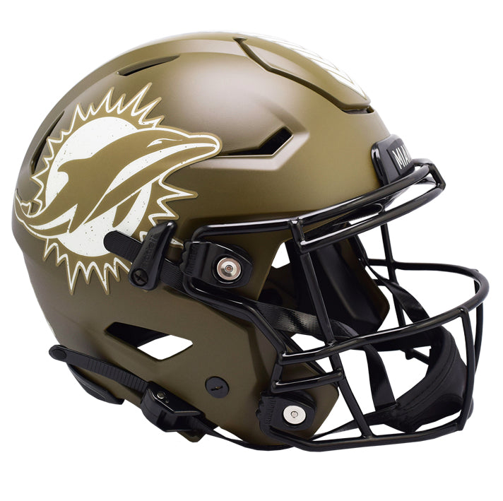 Casco Réplica Miami Dolphins Speedflex Salute to Service 2022 Riddell