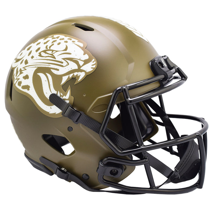 Casco Réplica Jacksonville Jaguars Speed Salute to Service 2022 Riddell