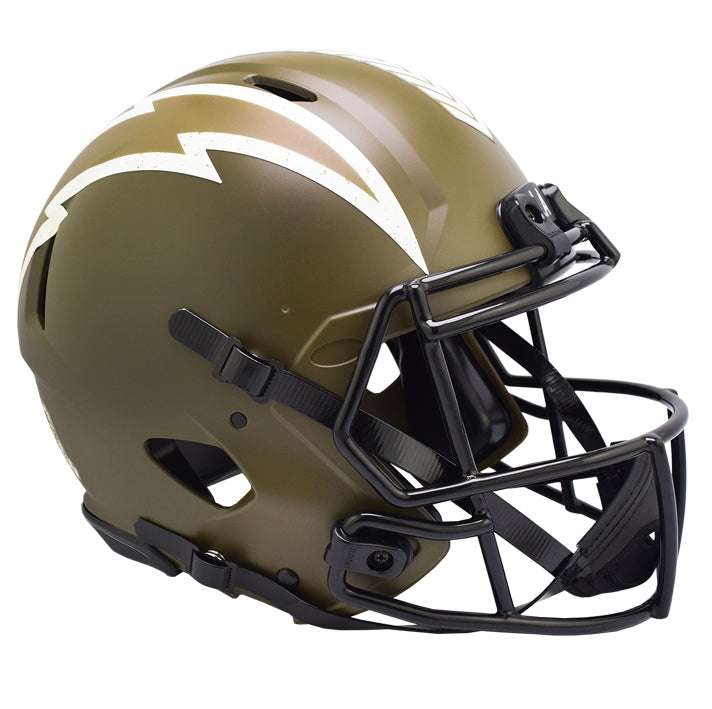 Casco Réplica Los Angeles Chargers Speed Salute to Service 2022 Riddell