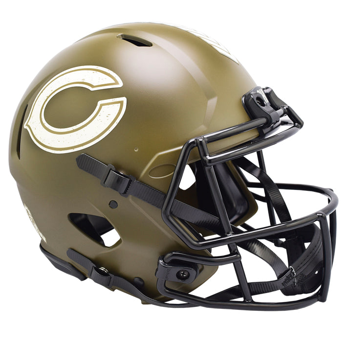 Casco Réplica Chicago Bears Speed Salute to Service 2022 Riddell
