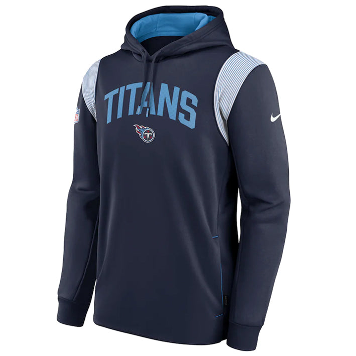 Sudadera Tennessee Titans Sideline 2022 Athletic Stack Nike Hombre