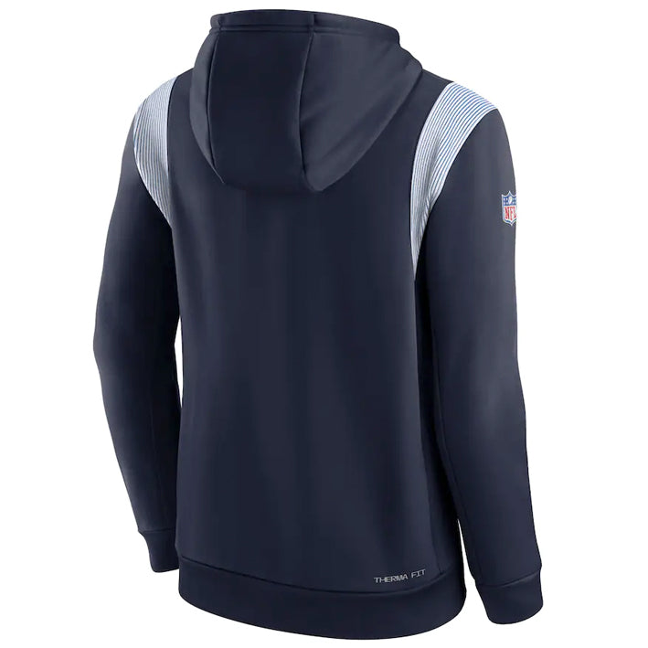 Sudadera Tennessee Titans Sideline 2022 Athletic Stack Nike Hombre