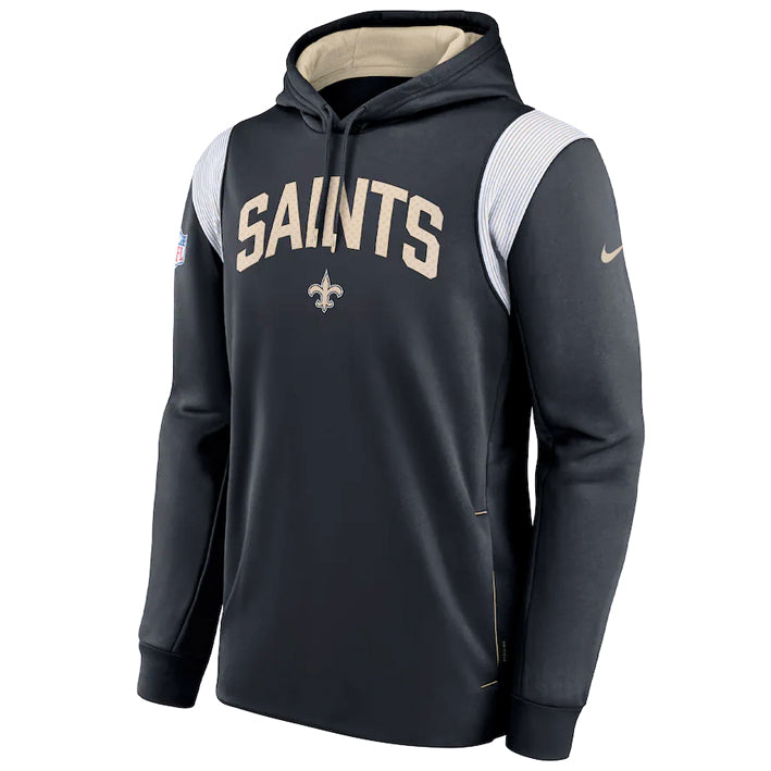 Sudadera New Orleans Saints Sideline 2022 Athletic Stack Nike Hombre