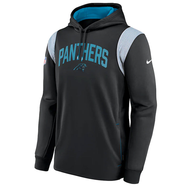 Sudadera Carolina Panthers Sideline 2022 Athletic Stack Nike Hombre