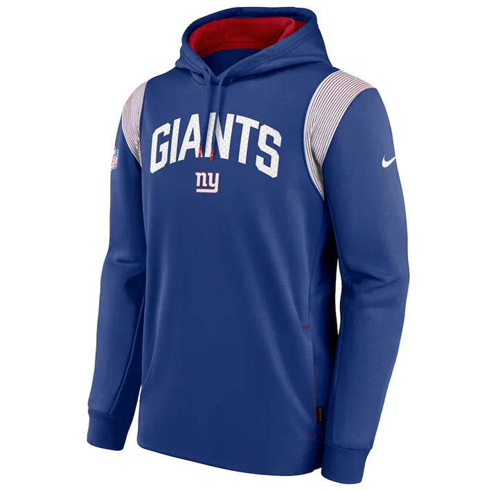 Sudadera New York Giants Sideline 2022 Athletic Stack Nike Hombre