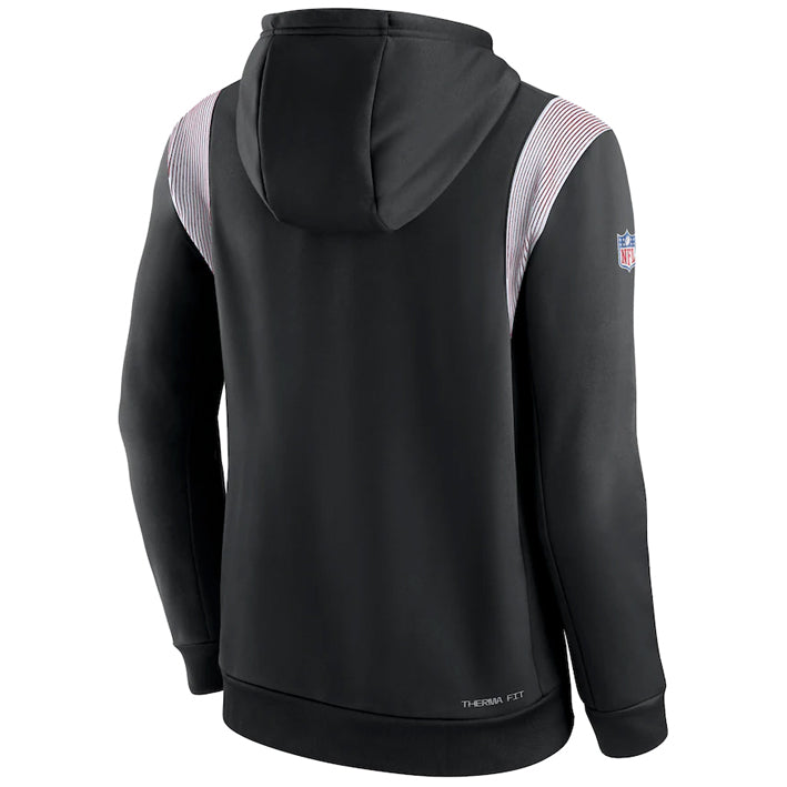 Sudadera Atlanta Falcons Sideline 2022 Athletic Stack Nike Hombre