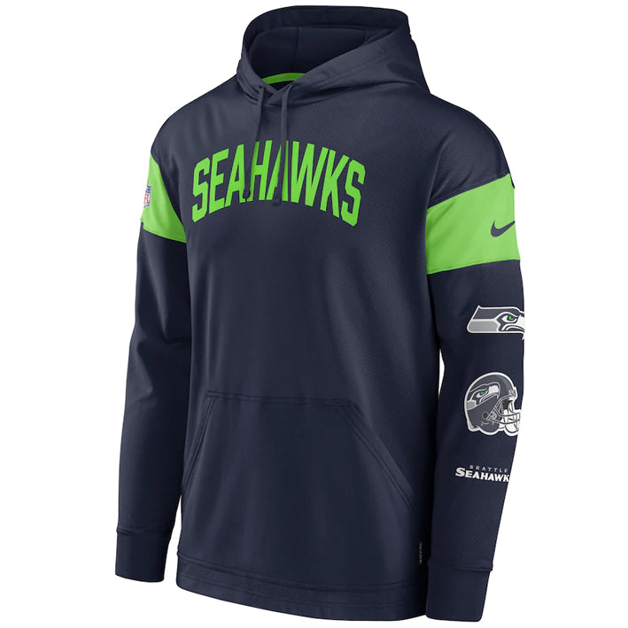 Sudadera Seattle Seahawks Sideline 2022 Athletic Arch Nike Hombre