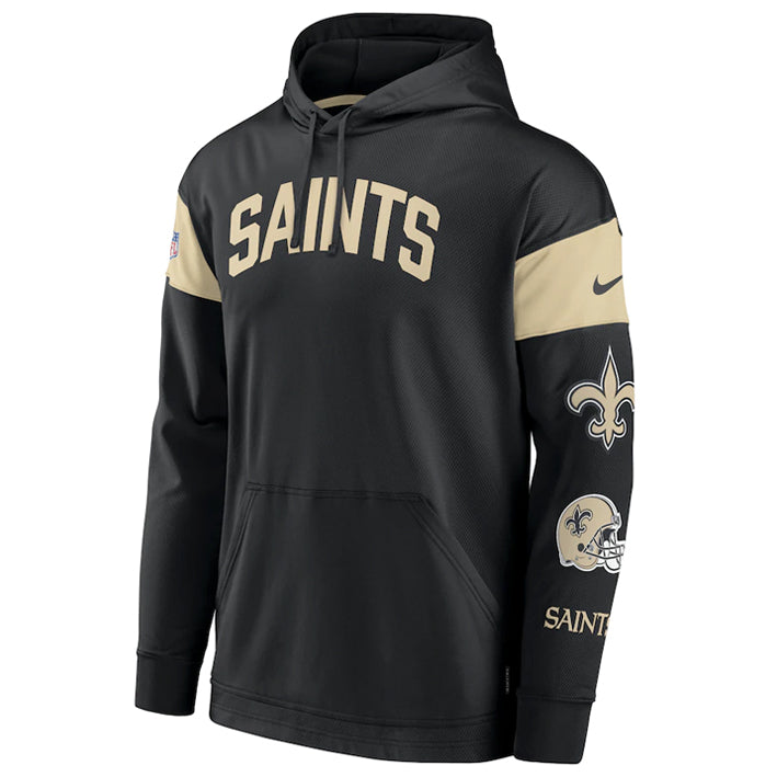 Sudadera New Orleans Saints Sideline 2022 Athletic Arch Nike Hombre