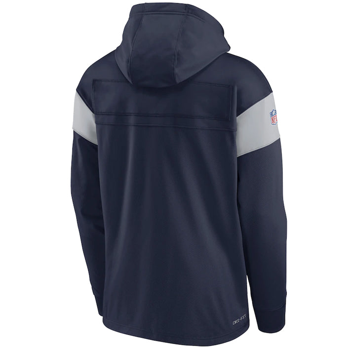 Sudadera New England Patriots Sideline 2022 Athletic Arch Nike Hombre