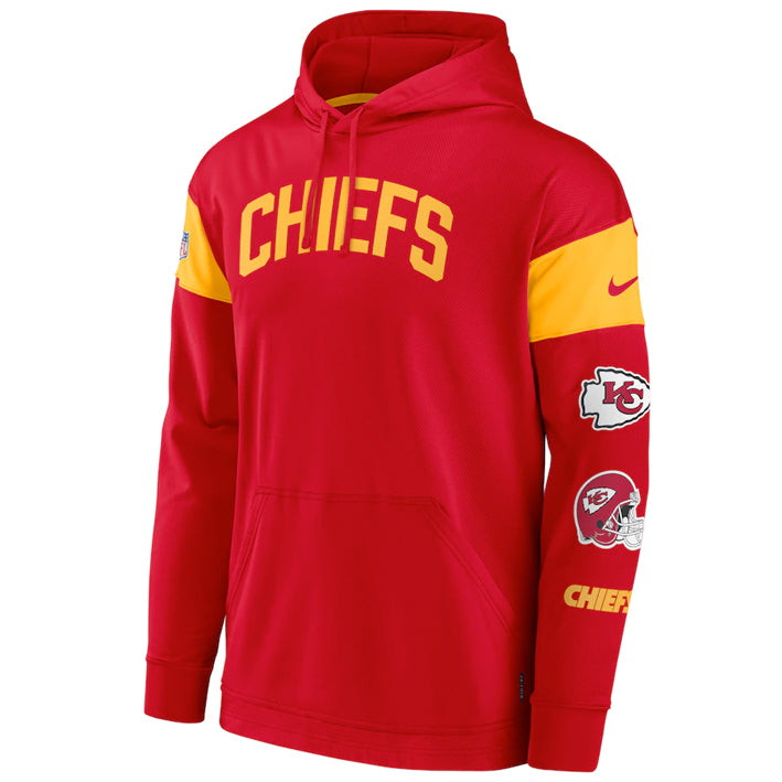 Sudadera Kansas City Chiefs Sideline 2022 Athletic Arch Nike Hombre