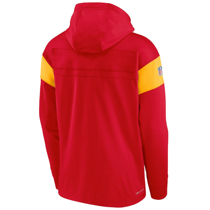 Sudadera Kansas City Chiefs Sideline 2022 Athletic Arch Nike Hombre