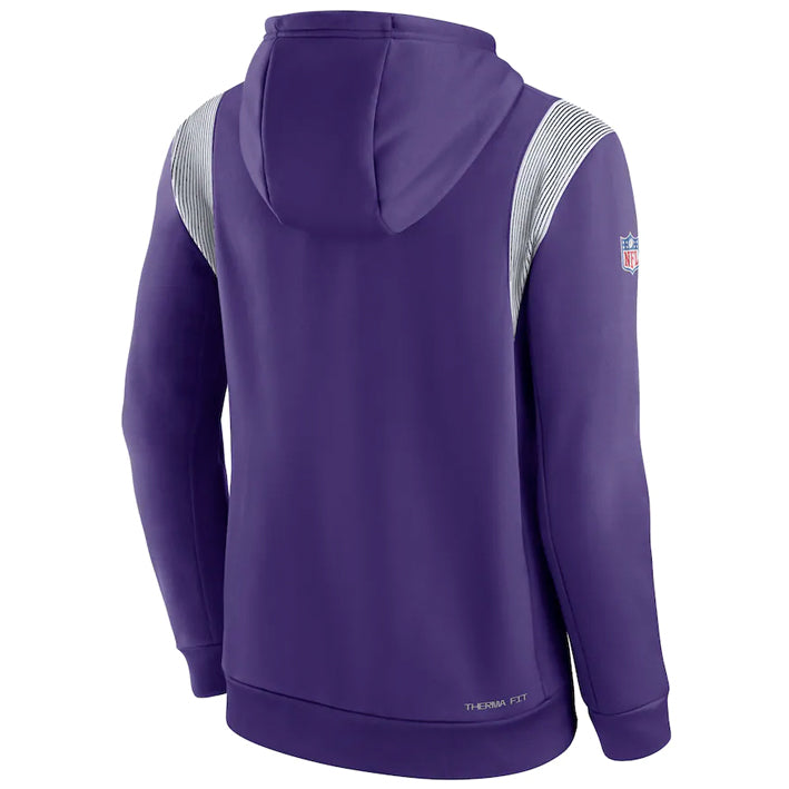 Sudadera Minnesota Vikings Sideline 2022 Stack Nike Hombre