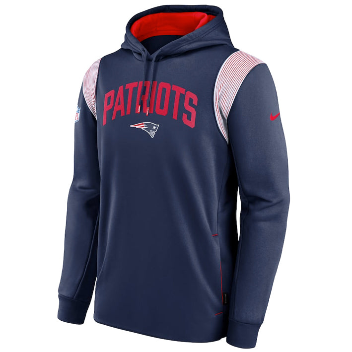 Sudadera New England Patriots Sideline 2022 Stack Nike Hombre