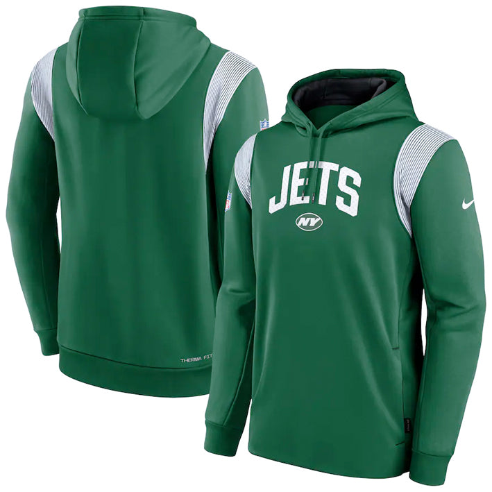 Sudadera New York Jets Sideline 2022 Stack Nike Hombre