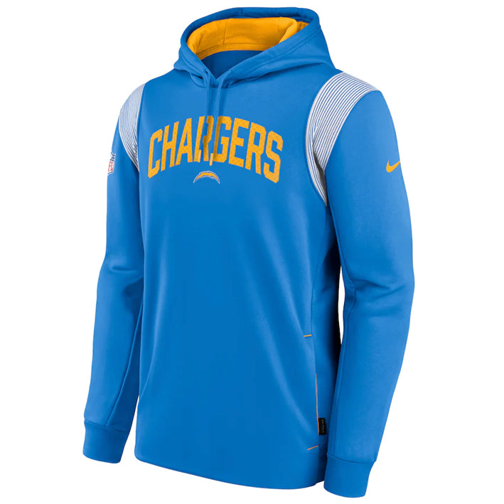 Sudadera Los Angeles Chargers Sideline 2022 Stack Nike Hombre