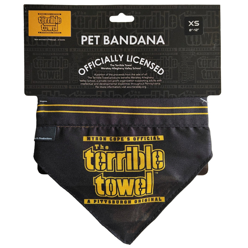Bandana Pittsburgh Steelers Pet Terrible Little Earth