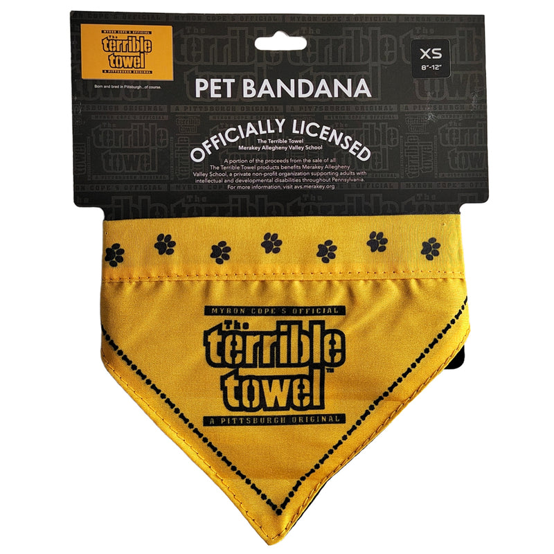 Bandana Pittsburgh Steelers Pet Terrible Little Earth