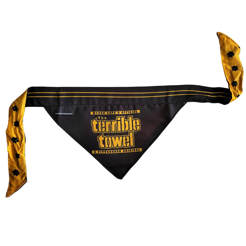Bandana Pittsburgh Steelers Pet Terrible Little Earth