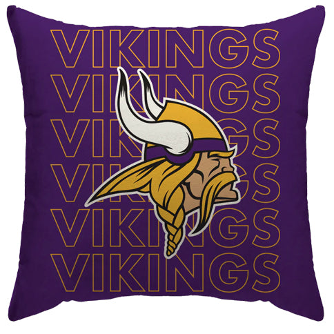 Cojín Minnesota Vikings Pillow Letters Pegasus Sports