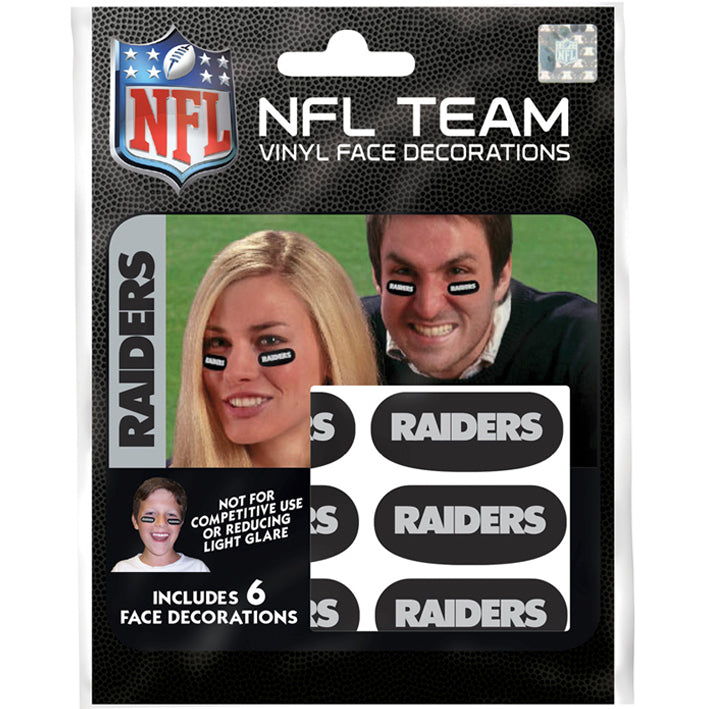 Calcomanía Las Vegas Raiders Vinyl Face The Party Animal