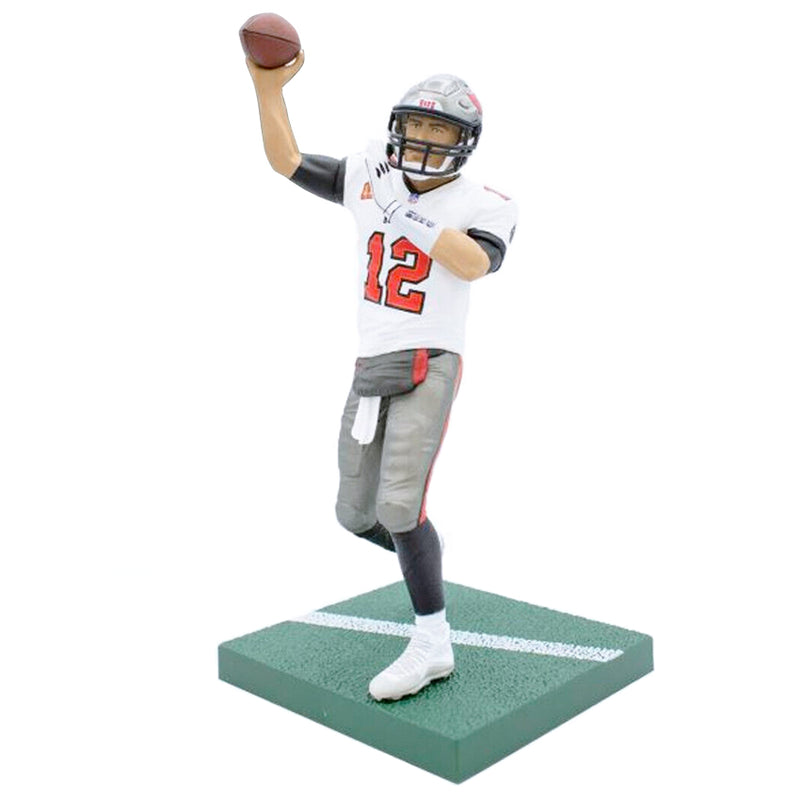 Figura Coleccionable Tampa Bay Buccaneers Brady S3-WHT Imports Dragon Blanco