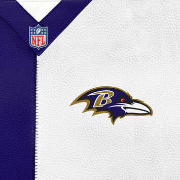 Bolsa Baltimore Ravens Pebble Split Little Earth