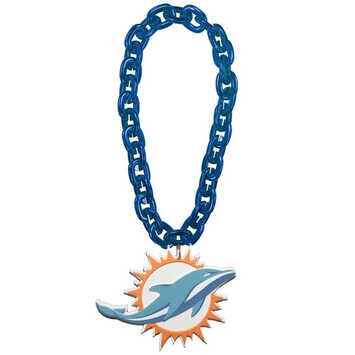 Cadena Miami Dolphins Fan Chain Magnet Aminco