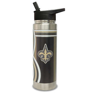 Termo New Orleans Saints Metal Thirst Great American 24 oz Niño