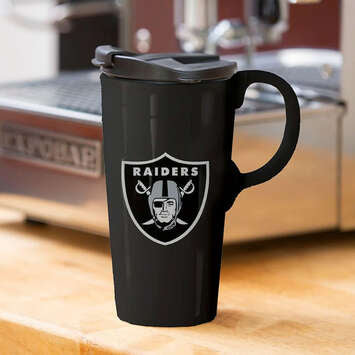 Taza Las Vegas Raiders Boxed 17 oz Evergreen