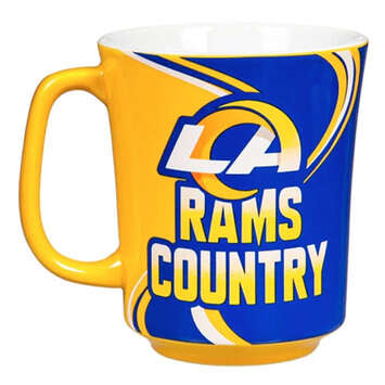 Taza Los Angeles Rams Boxed 14 oz Evergreen