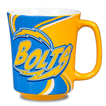 Taza Los Angeles Chargers Boxed 14 oz Evergreen