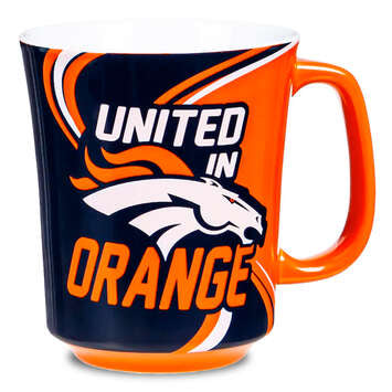 Taza Denver Broncos Boxed 14 oz Evergreen