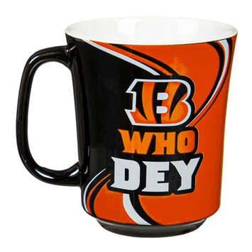 Taza Cincinnati Bengals Boxed 14 oz Evergreen