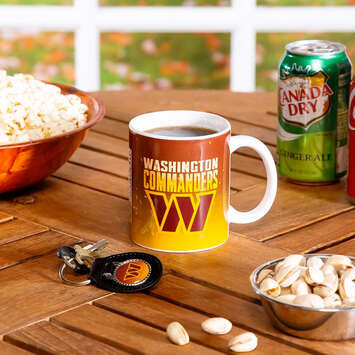 Taza Washington Commanders Set Taza-Llavero Evergreen