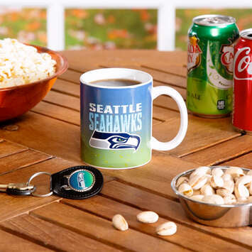 Taza Seattle Seahawks Set Taza-Llavero Evergreen