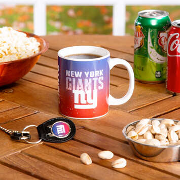 Taza New York Giants Set Taza-Llavero Evergreen