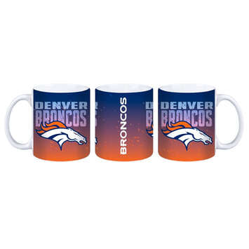 Taza Denver Broncos Set Taza-Llavero Evergreen