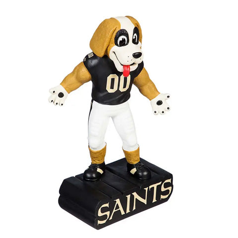 Figura Coleccionable New Orleans Saints Mascot Statue Evergreen Verde