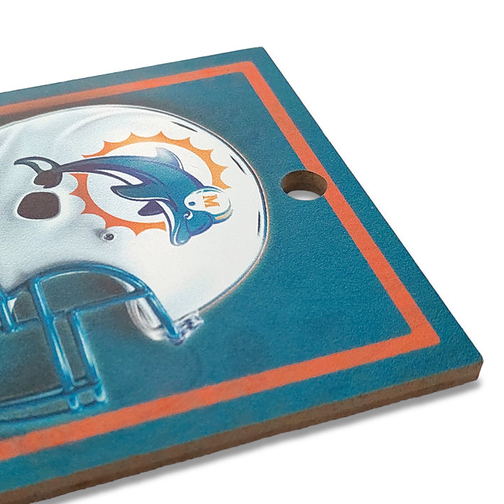 Cuadro de Madera Miami Dolphins WinCraft