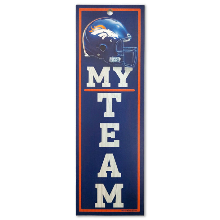 Cuadro de Madera Denver Broncos WinCraft