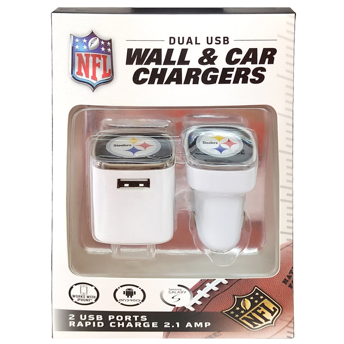 Cargador Pittsburgh Steelers Wall Prime Brands